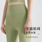 New yoga sets sports short sleeve integrated cup summer high waist running fitness pants yoga suit DXM127+CKM313
