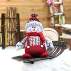 New Christmas decorations Santa Claus cloth window ornaments dolls Christmas decorations gifts 22010
