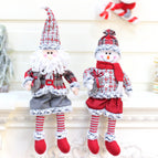 New Christmas decorations Santa Claus cloth window ornaments dolls Christmas decorations gifts 22010