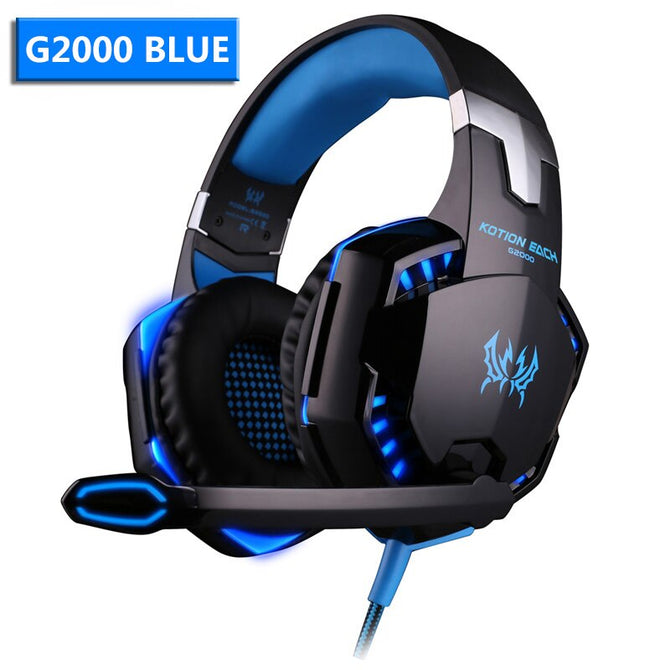 G2000 G9000 Gaming Headset Set Deep Bass Stereo Casque Wired Headphone Gamer Earphone with Microphone for PS4 PS5 XBOX