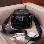 2021 new retro fashion camera barrel-shaped shoulder messenger large-capacity female bag 229