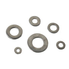 580Pcs Stainless Steel M2 M2.5 M3 M4 M5 M6 M8 M10 M12 Flat Washers Kit with Box