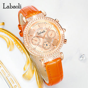 Labaoli Women's Watch Korean Fashion Diamond inlaid Women's Watch Simple Hot Sale Quartz Women's Watch LA233