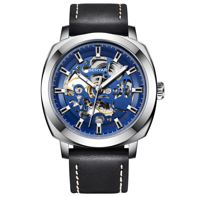BENYAR Skeleton Mechanical Watch Automatic Fashion Men's Watch Waterproof Men's Watch 5121