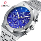 CHENXI men's watch Multi-functional Sports Watch Men's Steel strap Waterproof Quartz quartz Watch CX-948