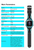 smart children's phone watch waterproof positioning touch screen primary and secondary school boys and Girls multifunction