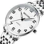 Elderly Watch Men's Waterproof Quartz Watch Big Digital Mother Middle-aged Elderly Couple Watch Gift for Mother  Father