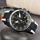 2023 New men watch Hot Sale Three-Pin Fashion Casual Men's Tape calendar casual Watch 45613