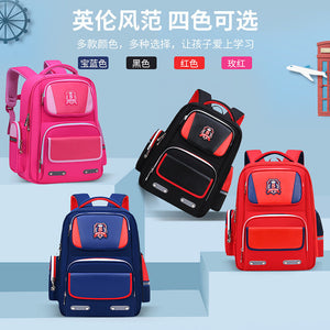New Elementary and Middle School Student Schoolbags Lightweight Boys and Girls Backpack Children's Schoolbag 729