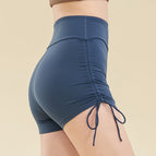 Sports Yoga Shorts Women's Drawstring Adjustable High Waist Shorts Quick-Drying Fitness Running Yoga Hot Pants MZ-36