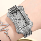BW women's watch fashion luxury diamond square ladies watch luxury custom ladies quartz watch 8406