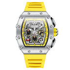 Onola Stylish and Versatile Automatic Mechanical Men's Watch Waterproof Tape Watch Men