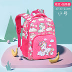New kindergarten schoolbag cartoon cute boys and girls lightweight multi-layer diving material student backpack 5603