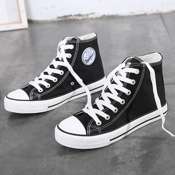 Warrior high canvas shoes women casual flat-bottomed lovers white classic board shoes WXY-473T