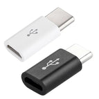 5Pcs Small Micro USB To USB-C Adapter Mobile Phone Adapter Type-c Interface Data Line Converter For Samsung Xiaomi Huawei