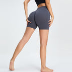 Seamless Yoga Shorts Women's Three-Point High Waist Sports Pants Quick-Drying Fitness Yoga shorts MS0111