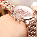 GEDI Luxury Women Fashion Casual Watches Stainless Steel Waterproof Ladies Analog Quartz Wristwatch Female Gift Clock Watch