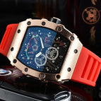 Men's watch Quartz Watch Barrel-Shaped Casual Waterproof Calendar Men's Watch in Stock 9791F