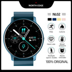 NORTH EDGE NL02 2022 Smart Watch Full touch Custom Dials IP67 Waterproof Men Women Couple Watch Original Health Watch Multifunctional sports watch Bluetooth for Android IOS