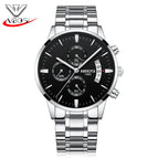 Popular NIBOSI Relogio Men Watches Men's Fashion Casual Dress Watch Military Quartz Wristwatches 2309 with Box Gift for man