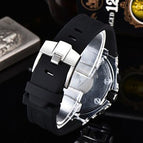 Watch for men New Diamond Quartz Watch Vintage Engraving Six-Pin Multi-Functional Leisure Watch 1012