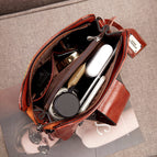 2021 summer new female bag retro European and American style one shoulder messenger crescent female bag 263