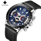 WWOOR 8880 Men's Watch Casual Business Men's Watch Waterproof Fashion Men's Quartz Watch 8880P