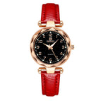 SENO Star Watch Ladies Fashion Trend Waterproof Belt Quartz Women Watch S047