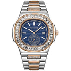 PINTIME watch men's casual explosive quartz calendar business trend waterproof steel fashion men watch