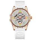 ONOLA ON3833 2023 new men and women watch Fashion New Four-Leaf Clover Automatic Mechanical Watch Waterproof Tape Strap Live watch