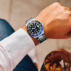 High-End Megir Men's Watch Luminous Calendar Large Dial Business Quartz Watch casual men's watch 8405
