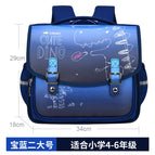 New primary school student cartoon school bag for girls one-piece fully open horizontal schoolbag  children's backpack
