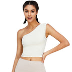 New off-Shoulder Running Exercise Vest Women's Yoga Clothing Top Sleeveless Beauty Back Fitness Underwear TM0128