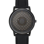 EUTOUR Magnetic Ball Ethnic Style Mechanical Black Technology Male Round Pin Buckle Spiral Watch Crown E040 With box gifts for men watches