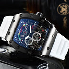 Men's watch Quartz Watch Barrel-Shaped Casual Waterproof Calendar Men's Watch in Stock 9791F