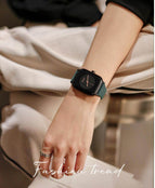 GUOU 8162 watch women's 2022 new fashion trend women's silicone strap small square watch sports watch watch for women