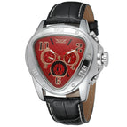 Jaragar men watch Men's Fashion Casual Heart-Shaped Triangle Automatic Mechanical men Watch SLZa46