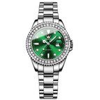 OLEVS Watch for women Diamond inlaid Quartz Watch Simple fashion waterproof Women's Watch 9945 women
