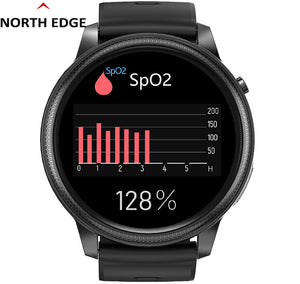 North Edge E102 Smart Watch ECG Watch Sleep Health Blood Pressure and Oxygen Monitor Bracelet