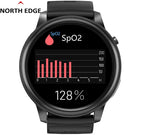 North Edge E102 Smart Watch ECG Watch Sleep Health Blood Pressure and Oxygen Monitor Bracelet