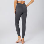New yoga pants women's summer thin high waist belly tucking Leggings tight slim Yoga Barbie sports leggings 6129