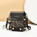 2022 new niche design mobile phone bag messenger bag women fashion one shoulder retro small square bag mini mobile phone bag 3987