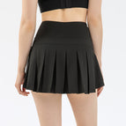 Sports Short Skirt Yoga Clothes Summer Women Running Pleated Tennis Skirt Clothes Anti-Exposure Backing Culottes DS173