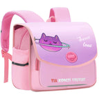 Children's horizontal schoolbags for boys and girls in grades one, two and three for girls in grades backbag