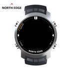 NORTH EDGE smart sports metal watch heart rate waterproof swimming bluetooth watches calorie consumption tactical  male watch.
