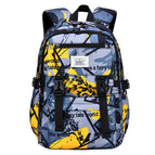 Elementary school bag boy camouflage school bag children's light casual backpack 5236