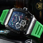 Men's watch Quartz Watch Barrel-Shaped Casual Waterproof Calendar Men's Watch in Stock 9791F