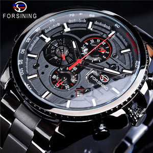 Forsining New Hot Selling Waterproof Multifunctional Mechanical Watch Men's Fashion Automatic Mechanical men Watch SLZe168