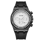 PINTIME women's watch three needle fashion calendar waterproof fashion lady quartz watch