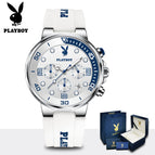 PLAYBOY 3036 Hot selling male watch Fashion multi-function sports watch Student quartz watch Men's watches gifts for fanther
